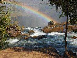 20210206214418 Rainbow atop Victoria Falls upper trail